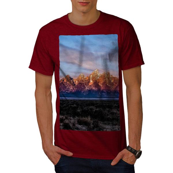 Mountain Landscape Mens T-Shirt