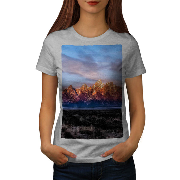 Mountain Landscape Womens T-Shirt