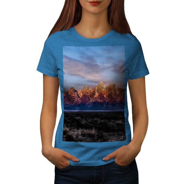 Mountain Landscape Womens T-Shirt