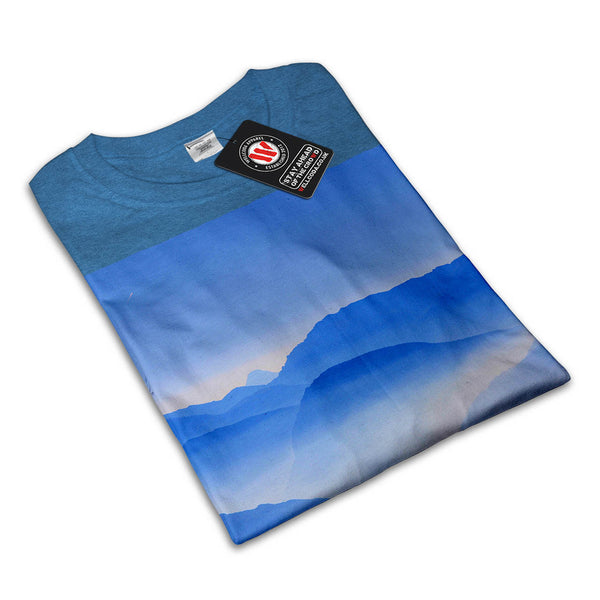 Foggy Mountains Mens T-Shirt