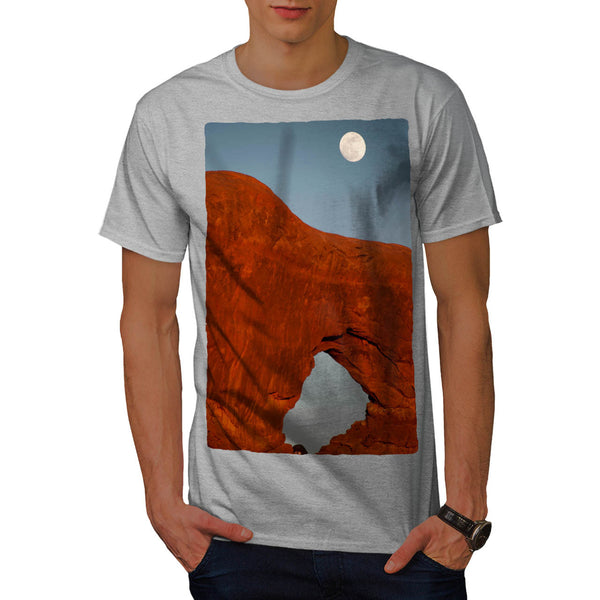 Desert Moon Light Mens T-Shirt