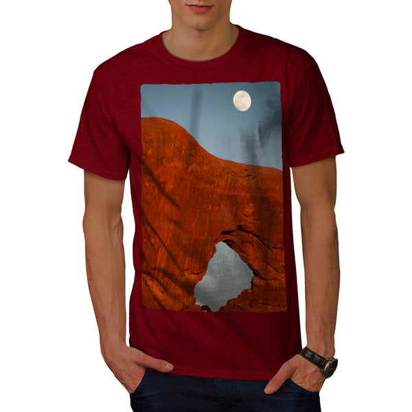 Desert Moon Light Mens T-Shirt