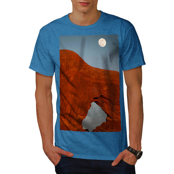 Desert Moon Light Mens T-Shirt