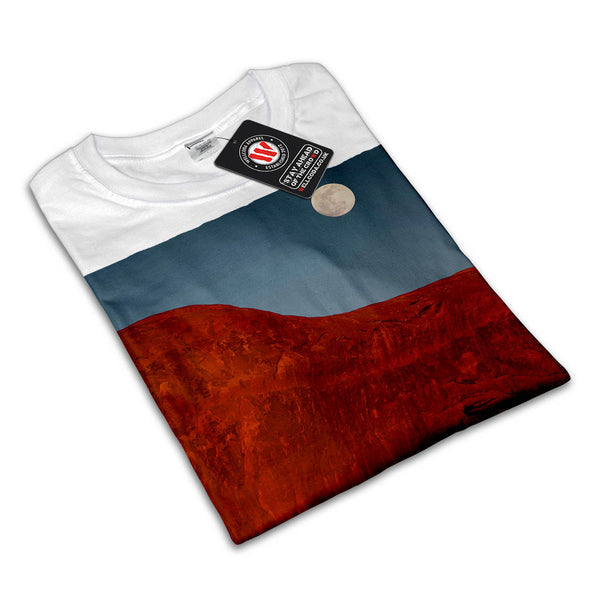 Desert Moon Light Mens T-Shirt
