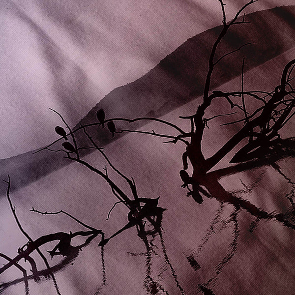 Foggy Lake View Womens T-Shirt
