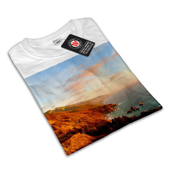 Beautiful Coast Road Mens T-Shirt