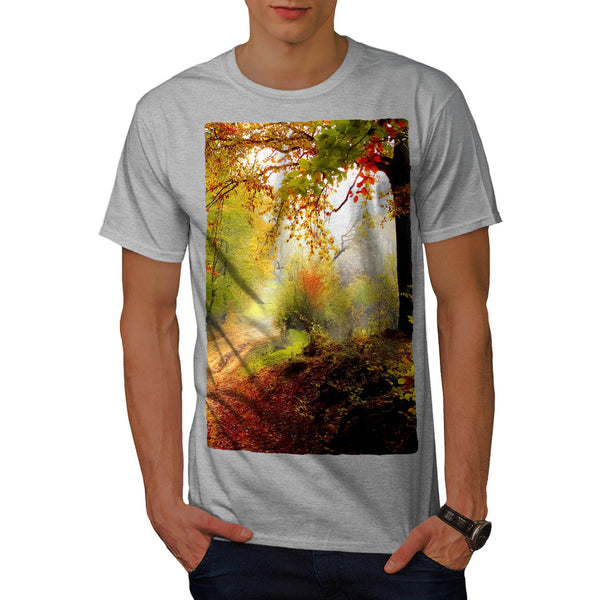 Colorful Autumn Tree Mens T-Shirt