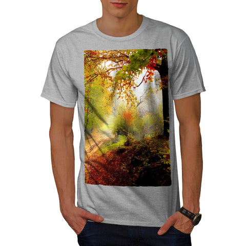 Colorful Autumn Tree Mens T-Shirt