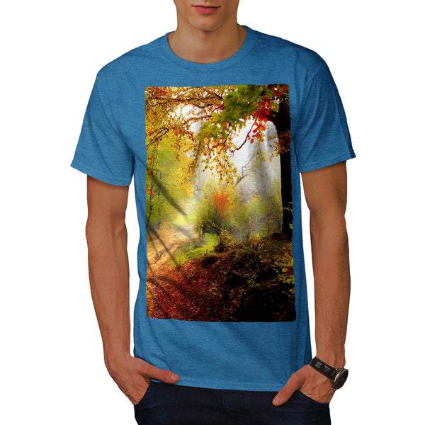 Colorful Autumn Tree Mens T-Shirt