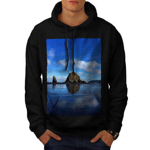 Lake Landscape Mens Hoodie