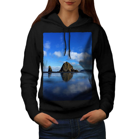 Lake Landscape Womens Hoodie