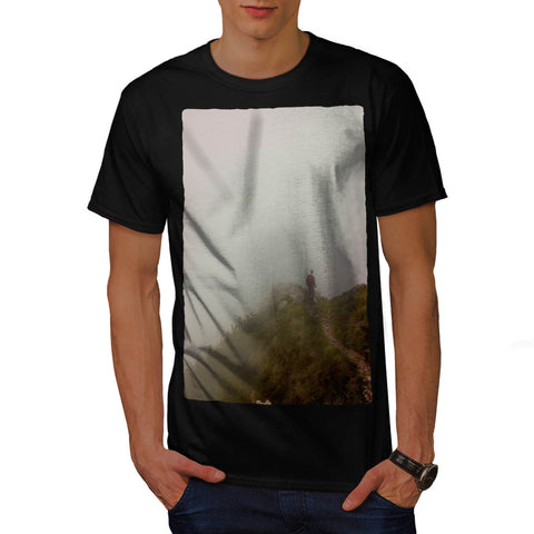 Mountain Top Hiking Mens T-Shirt