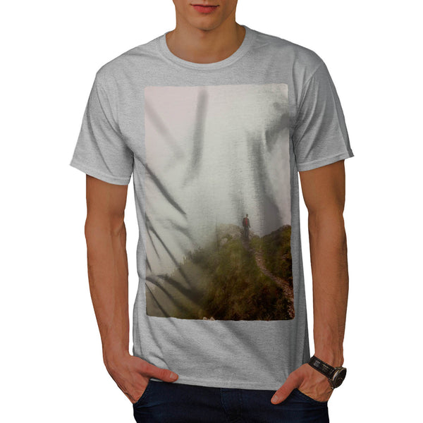 Mountain Top Hiking Mens T-Shirt