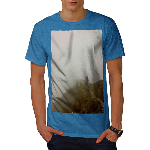 Mountain Top Hiking Mens T-Shirt