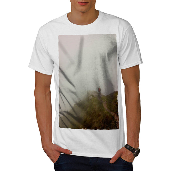 Mountain Top Hiking Mens T-Shirt