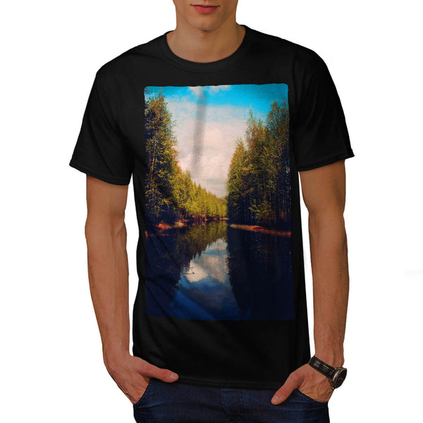 Forest River Flow Mens T-Shirt