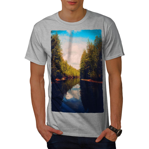 Forest River Flow Mens T-Shirt