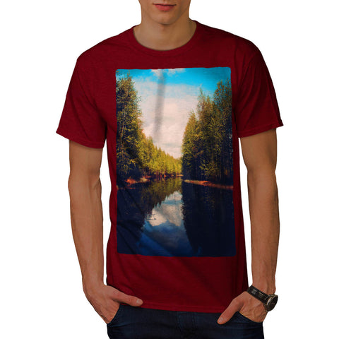 Forest River Flow Mens T-Shirt