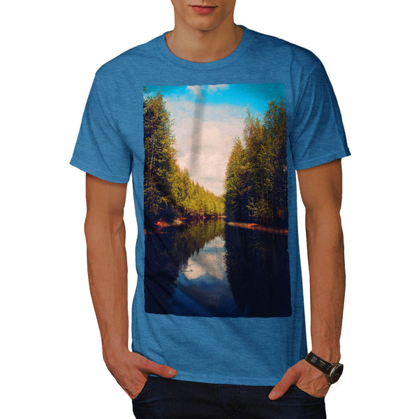 Forest River Flow Mens T-Shirt