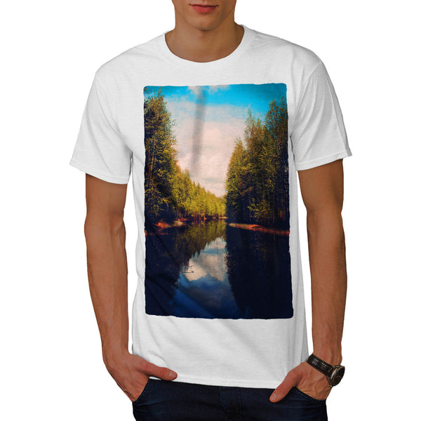 Forest River Flow Mens T-Shirt