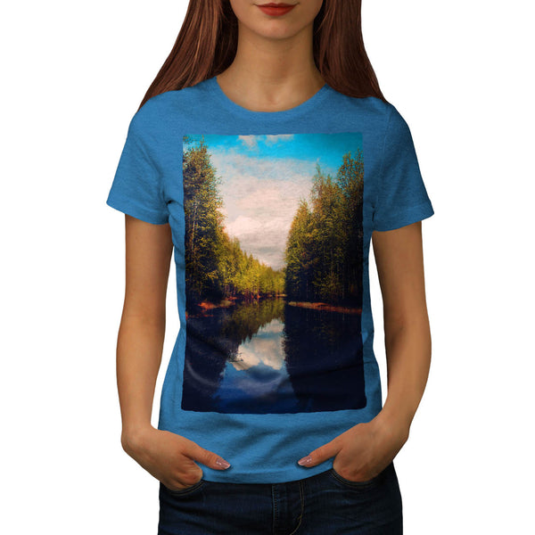 Forest River Flow Womens T-Shirt