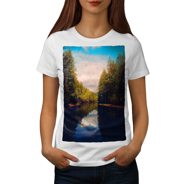 Forest River Flow Womens T-Shirt