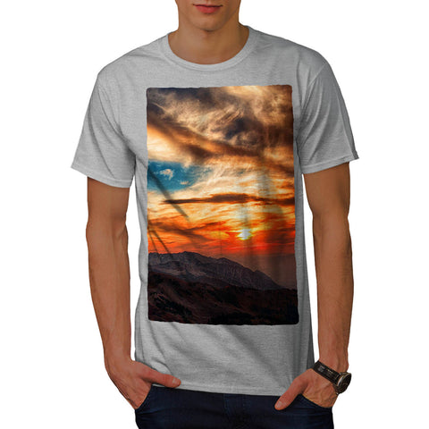 Mountain Panorama Mens T-Shirt
