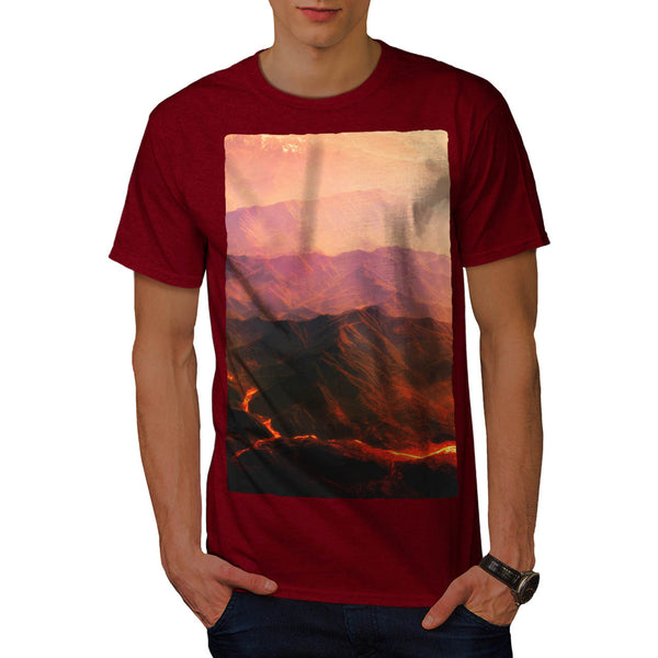 Red Mountain Massif Mens T-Shirt