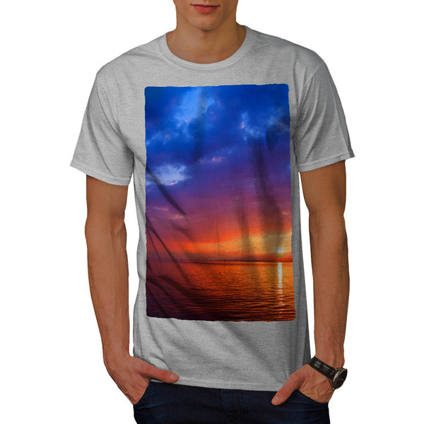 Colorful Sky View Mens T-Shirt