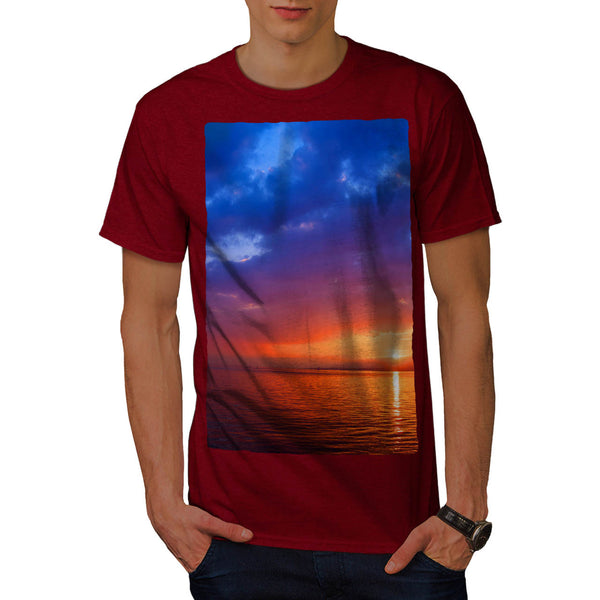 Colorful Sky View Mens T-Shirt