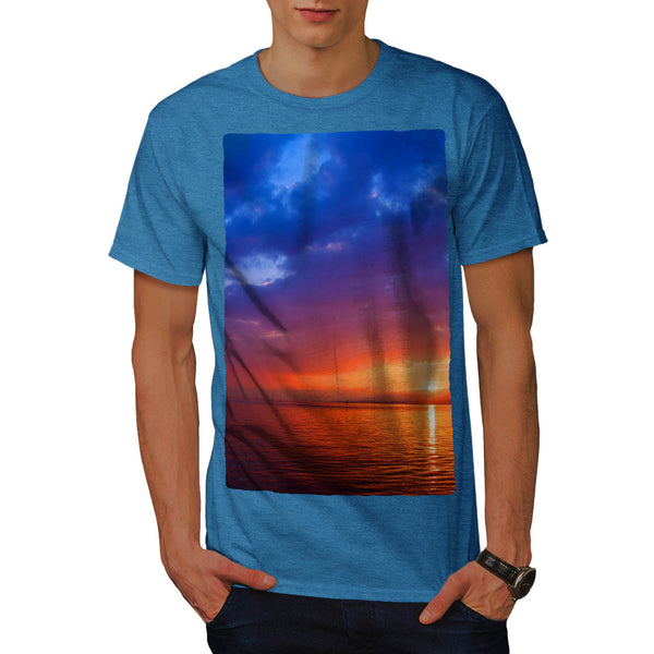 Colorful Sky View Mens T-Shirt
