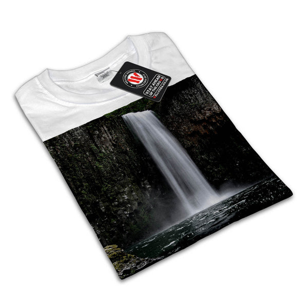 Mountain Waterfall Womens T-Shirt
