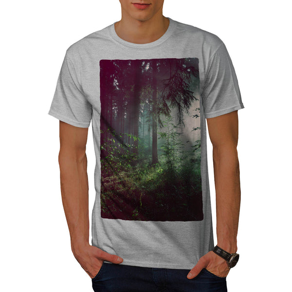 Deep Dark Forest Mens T-Shirt