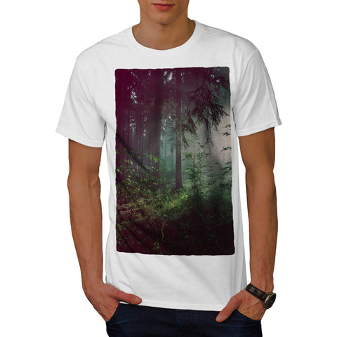 Deep Dark Forest Mens T-Shirt