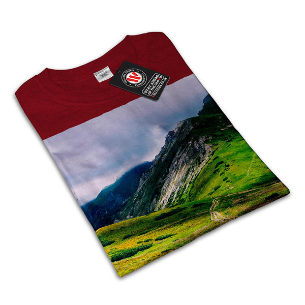 Mountain Road Womens T-Shirt