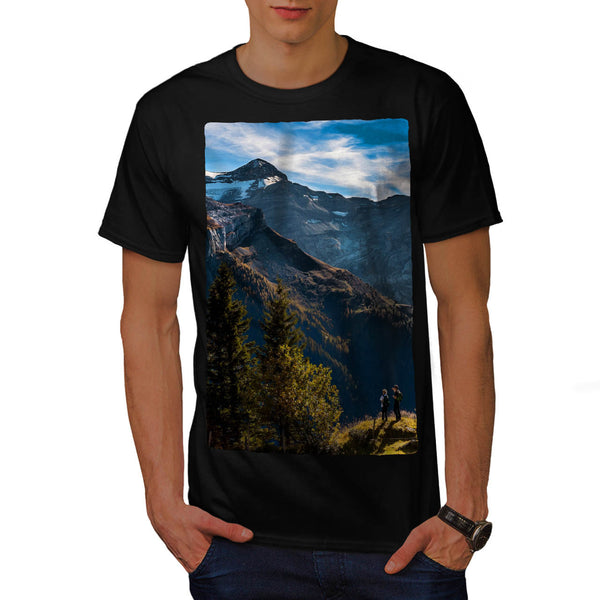 Mountain Panorama Mens T-Shirt