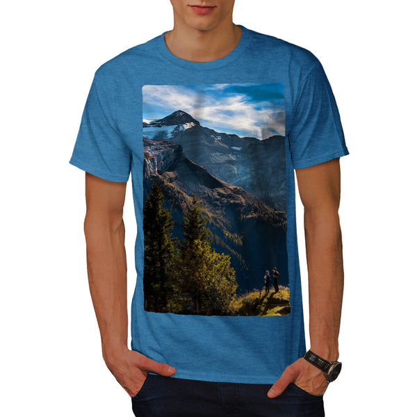 Mountain Panorama Mens T-Shirt