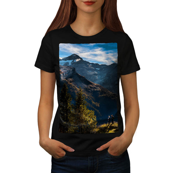 Mountain Panorama Womens T-Shirt