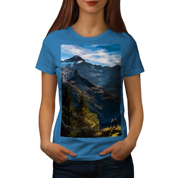 Mountain Panorama Womens T-Shirt