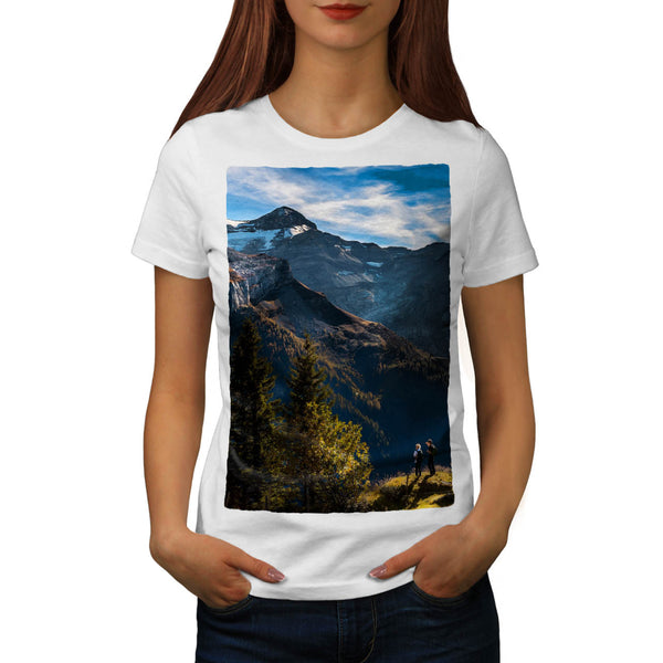 Mountain Panorama Womens T-Shirt