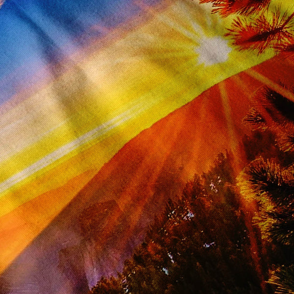 Mountain Sunset Mens T-Shirt