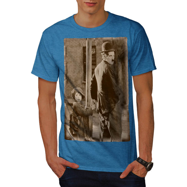 Charlie Chaplin Movie Mens T-Shirt