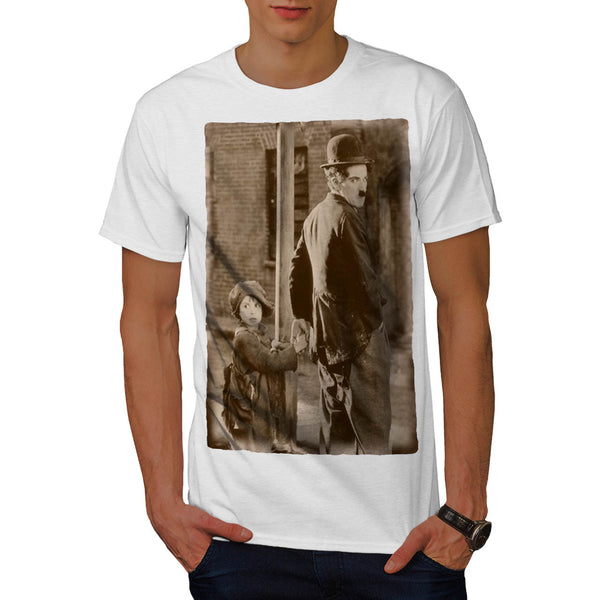 Charlie Chaplin Movie Mens T-Shirt