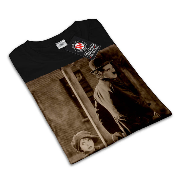 Charlie Chaplin Movie Mens T-Shirt