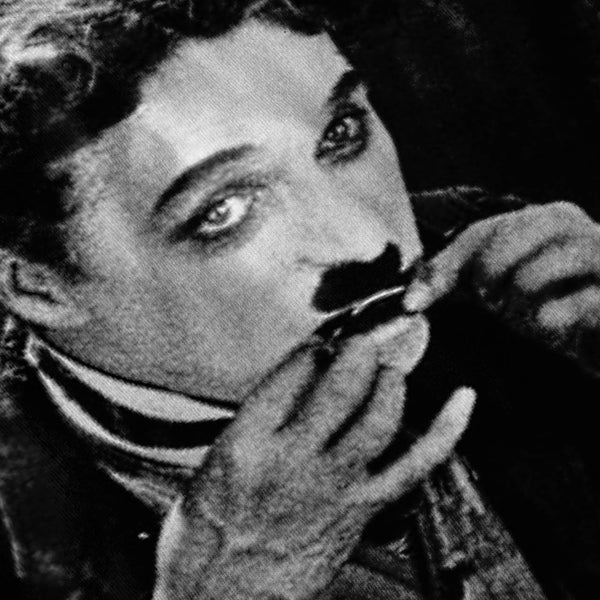 Funny Charlie Chaplin Mens T-Shirt