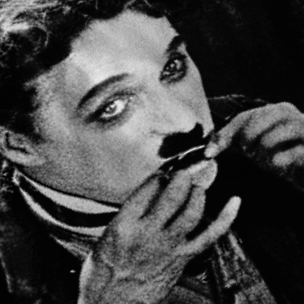 Funny Charlie Chaplin Mens Long Sleeve T-Shirt