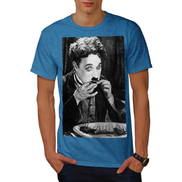 Funny Charlie Chaplin Mens T-Shirt