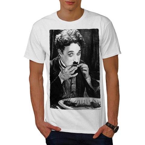 Funny Charlie Chaplin Mens T-Shirt
