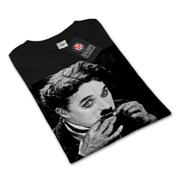 Funny Charlie Chaplin Mens Long Sleeve T-Shirt