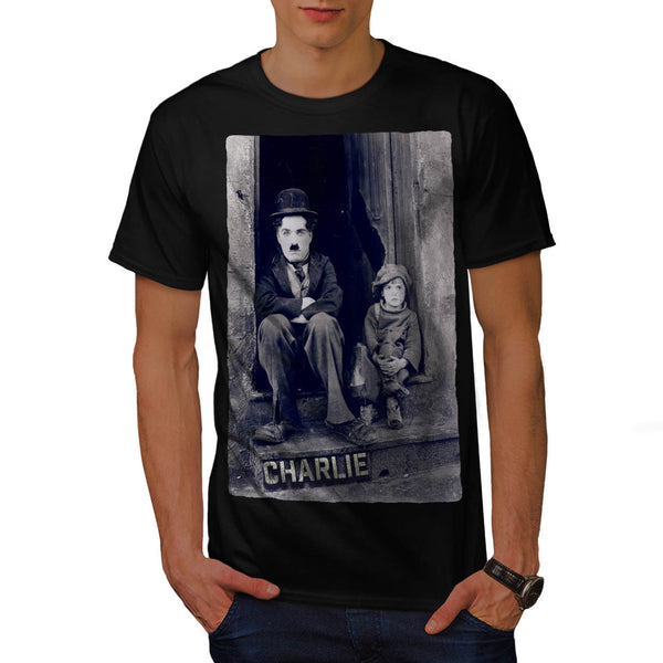 Charlie Chaplin Mens T-Shirt